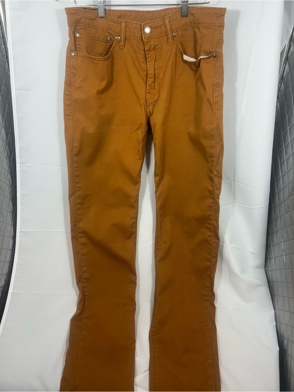Levi's Brown/Tan Straight-Leg Jeans